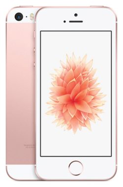 Sim Free Apple iPhone SE 128GB Mobile Phone - Rose Gold.